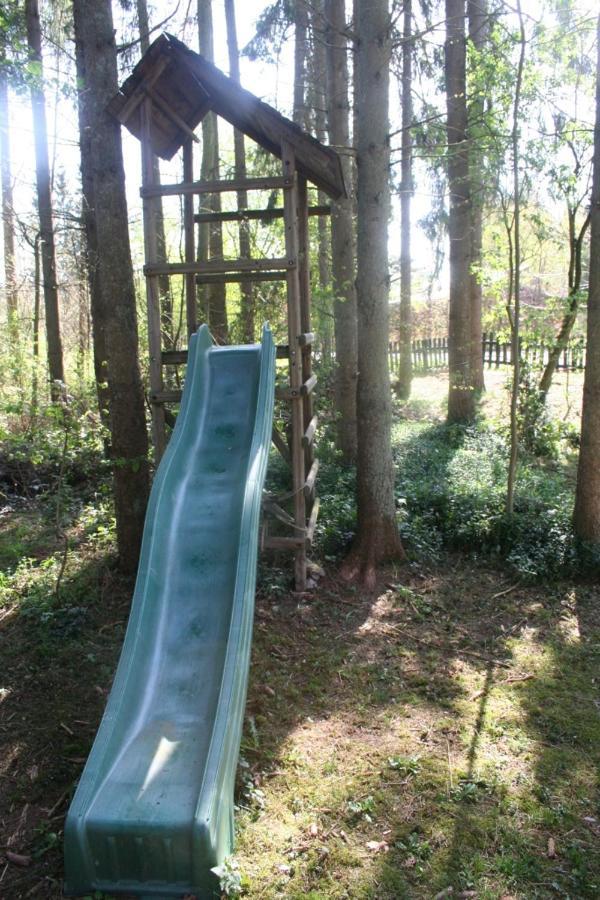 Chalet Barvaux Met Grote Tuin 杜柏 外观 照片
