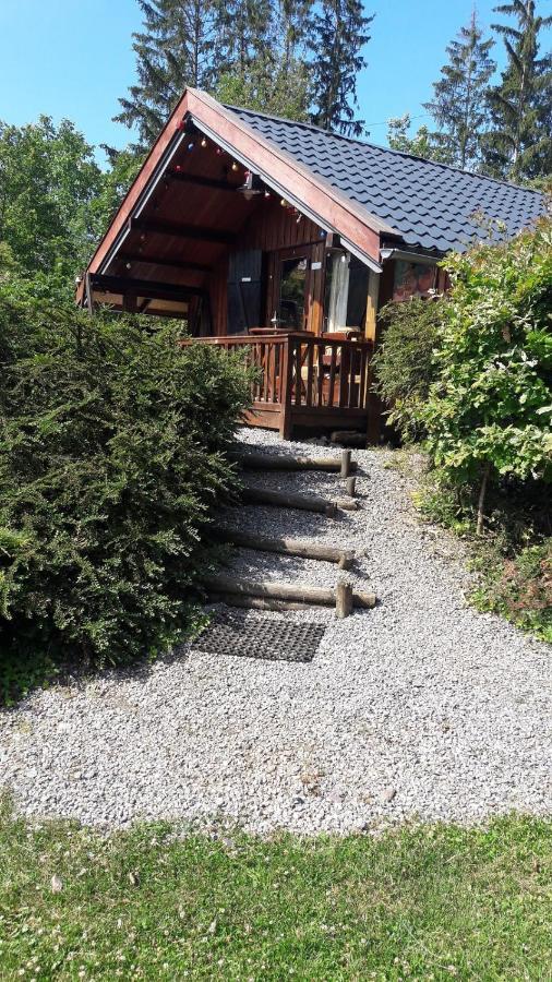 Chalet Barvaux Met Grote Tuin 杜柏 外观 照片