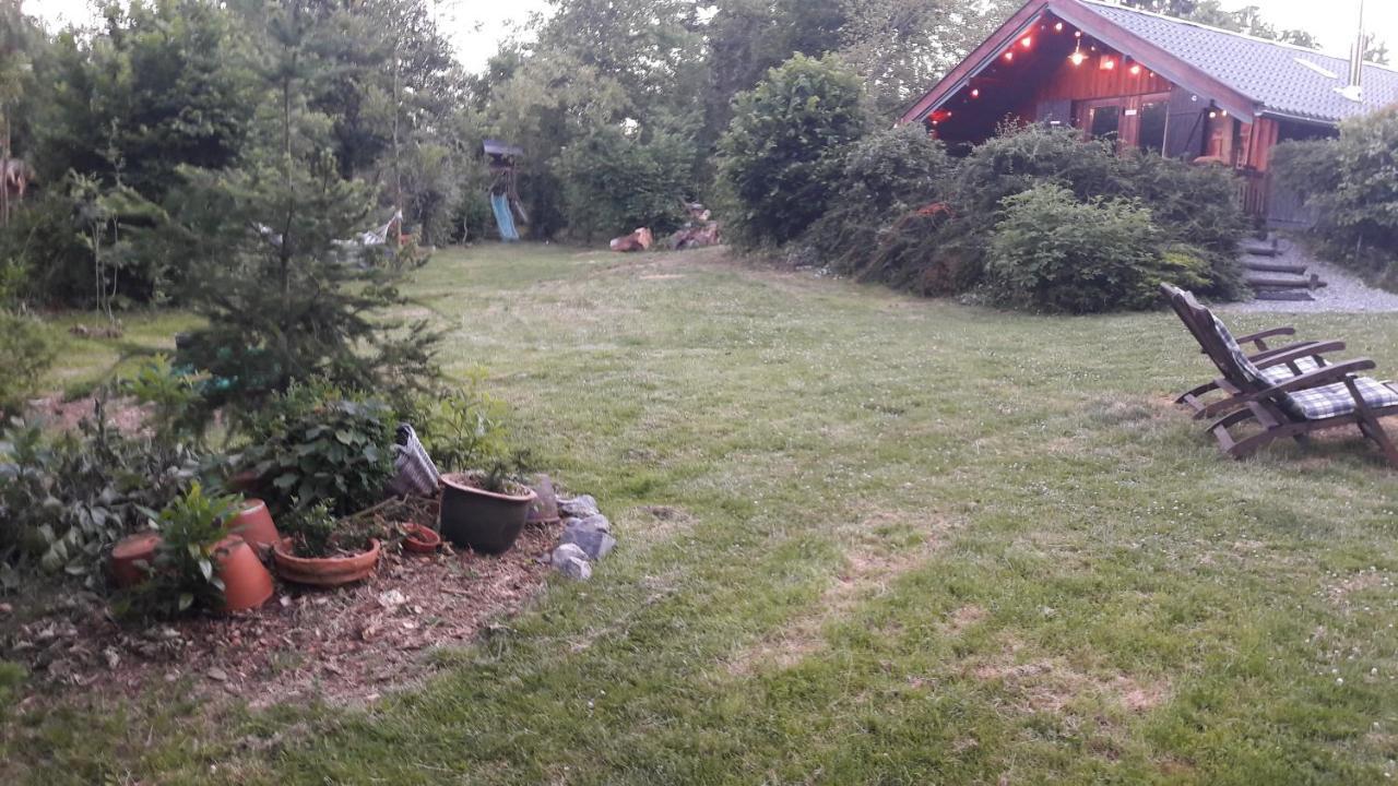 Chalet Barvaux Met Grote Tuin 杜柏 外观 照片
